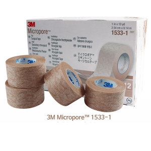 3M 마이크로포 1533-1 12롤 1박스 살색 저알러지