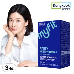 동국제약 마이핏V 파이토 앤 NMN+ 60정 (3개)