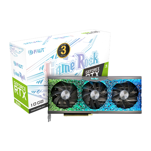 PALIT 지포스 RTX 3080 GAMEROCK D6X 10GB