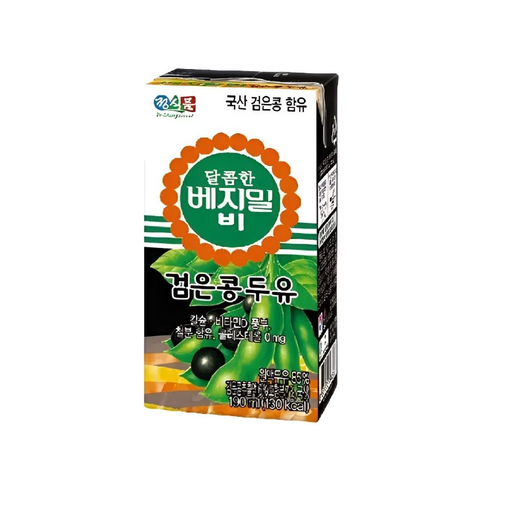 정식품 달콤한 베지밀B 검은콩 145ml (48개)_이미지