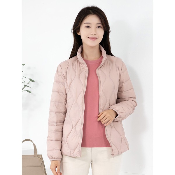 모슬린 오리털 경량 패딩점퍼 JP411001_이미지