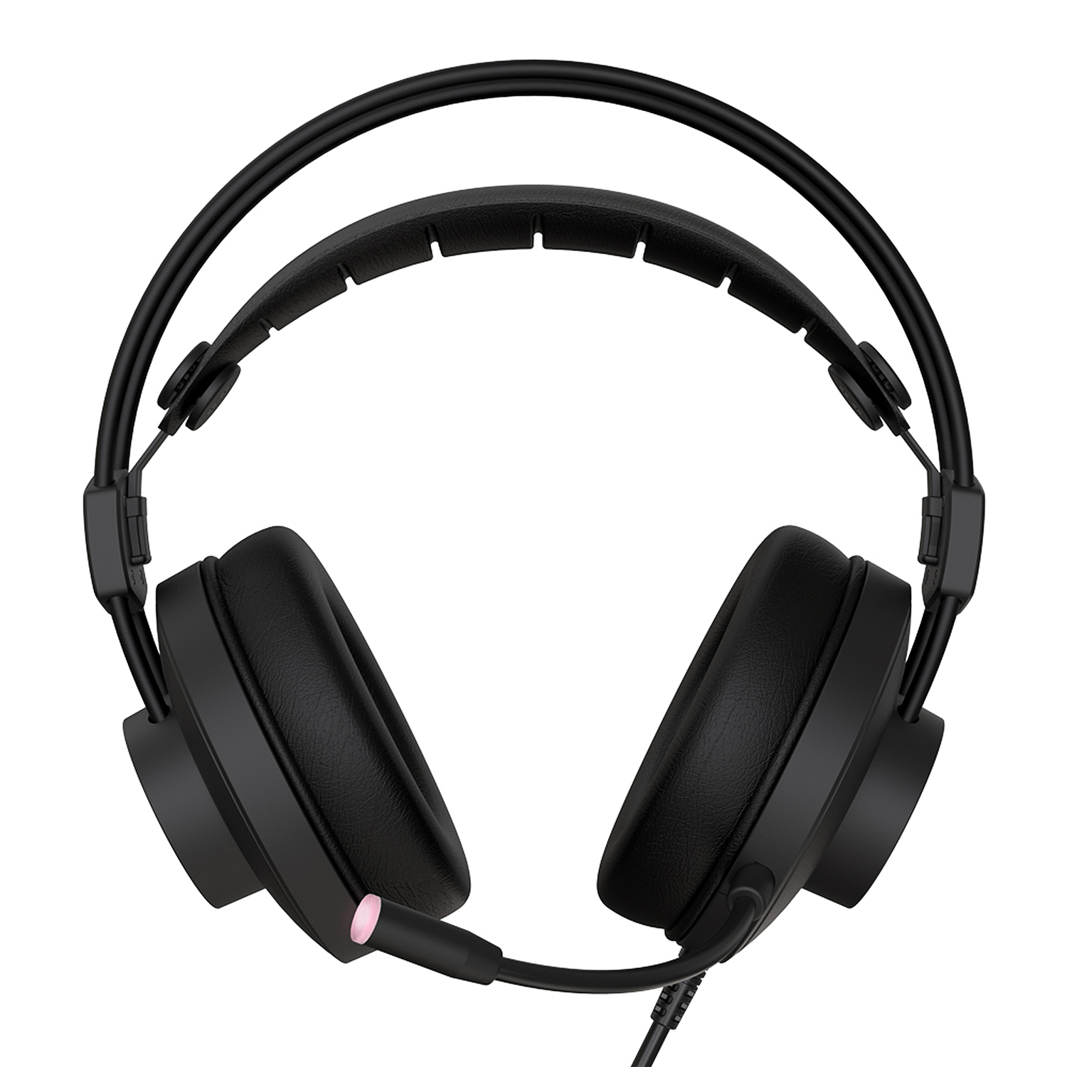 앱코 H58 가상 7.1 RGB ENC MIC 게이밍 헤드셋 (블랙, 정품)_이미지
