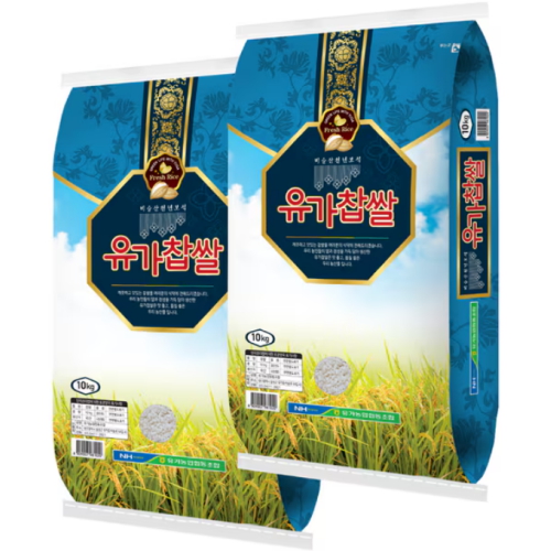 유가농협 유가찹쌀 10kg이미지입니다. 누르면 해당 게시물로 새창이동합니다.