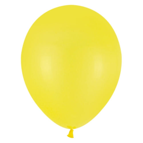 파티팡 풍선 라운드 30cm 옐로우 100개_이미지