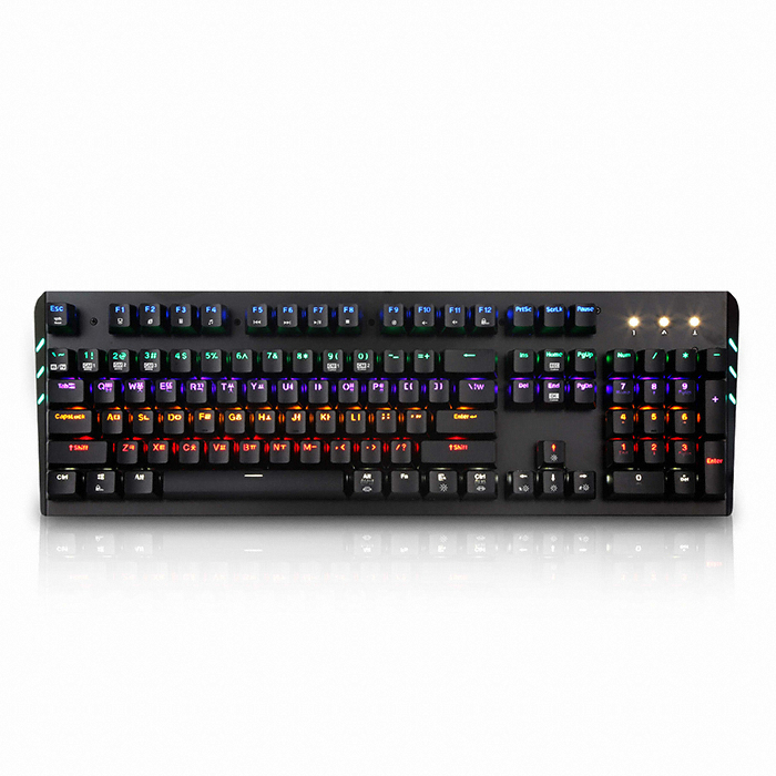 앱코 HACKER K770 카일 광축 축교환 완전방수 게이밍 (블랙, 클릭)_이미지