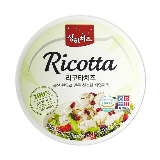 매일유업 상하치즈 리코타치즈 200g (1개)