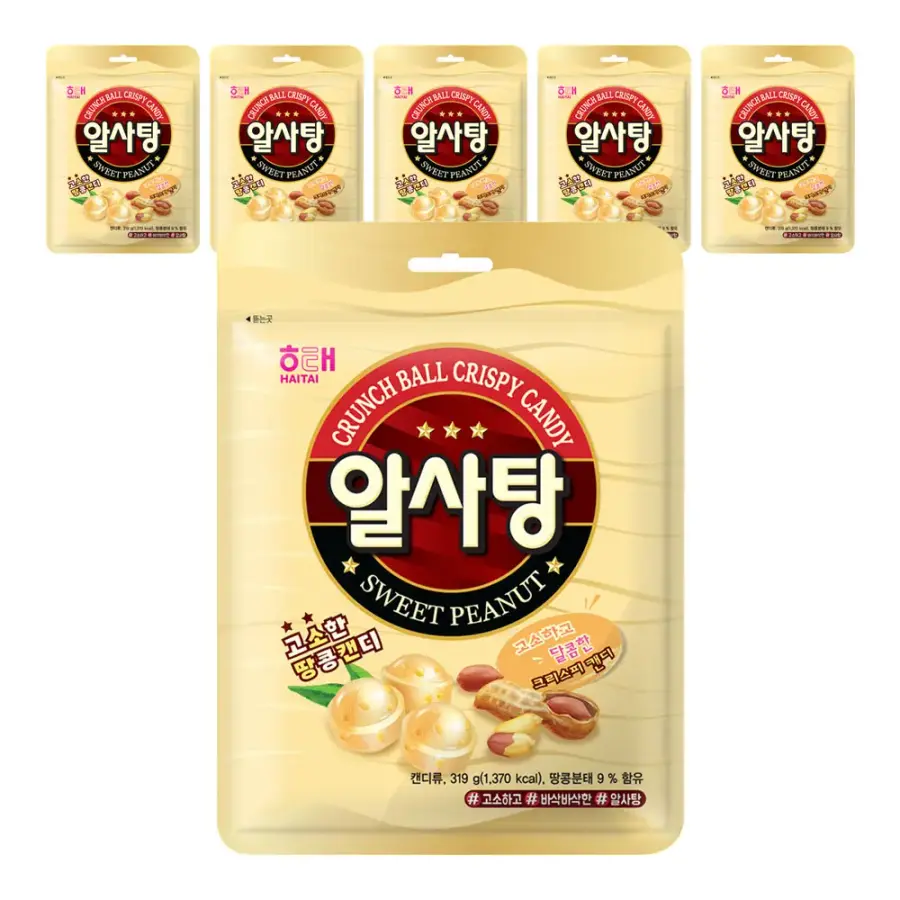 해태제과 알사탕 319g (6개)_이미지