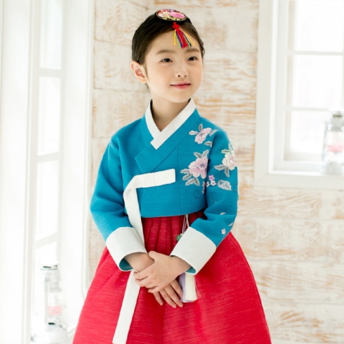 WN1066 도란나래 여아한복 아동한복
