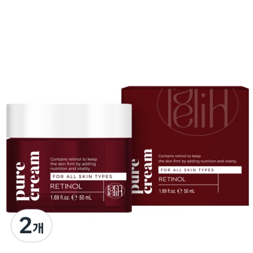 프리티스킨 라멜린 레티놀 퓨어 크림 50ml (2개)