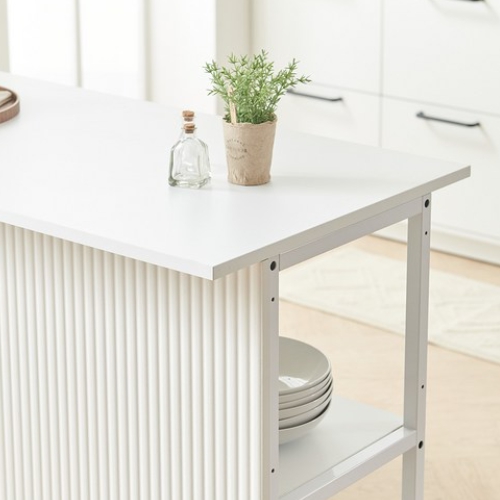 나무뜰 엘리 템바보드 수납 홈바 아일랜드 식탁 1200 (의자별도)_이미지