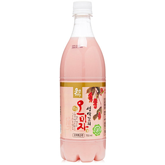 문경주조 문경 오미자 생막걸리 750ml