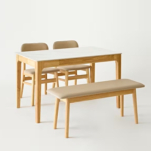 조이 모던S 세이프티 세라믹 원목 식탁 1200