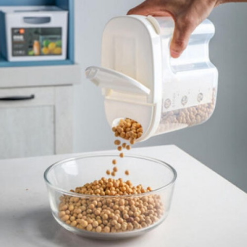 와인앤쿡 도어포켓 시리얼통 화이트 소_이미지