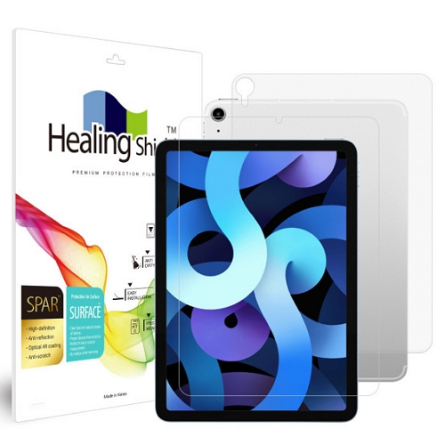 폰트리 힐링쉴드 iPad Air 4세대 슈페리어 AR 고화질 액정+후면보호필름[액정 1매+후면 1매]