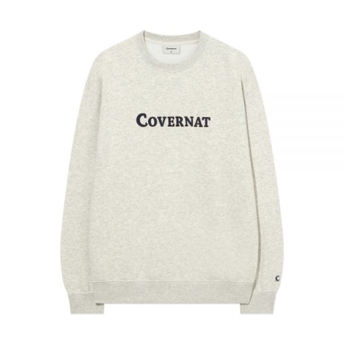 커버낫 남성 맨투맨 센터 로고 AS857801_이미지