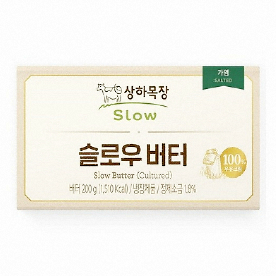 매일유업 상하목장 슬로우 버터 가염 100g (3개)_이미지