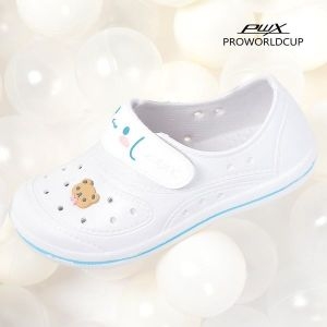 프로월드컵 PWX 키즈 시나모롤 화이트 실내화 WT