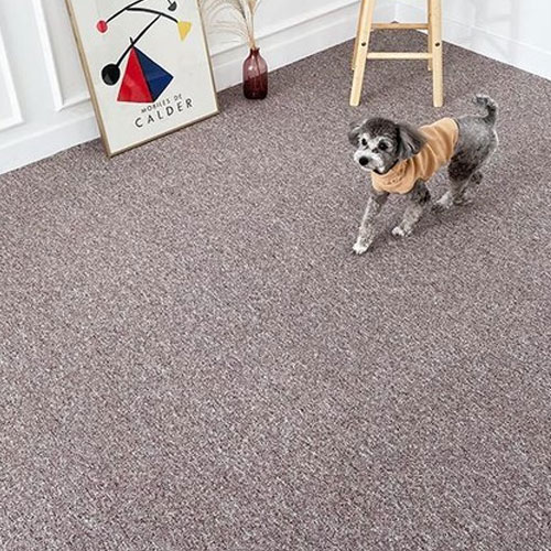 천일카페트 ㅤ강아지 고양이 애견 미끄럼방지 매트 50x50cm 연갈색 (1장)_이미지