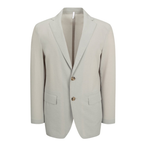 지이크 베이지 스트레치 세미오버핏 셋업 재킷 PIEAD4065