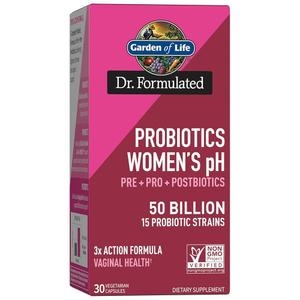 에이치브이엘 가든오브라이프 Dr. Formulated 프로바이오틱스 우먼스 PH 500억 30캡슐 (1개)