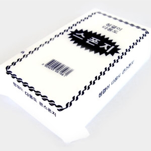 [불명] 교재용 사각스펀지 10x17.5cm 스폰지 물감찍기놀이