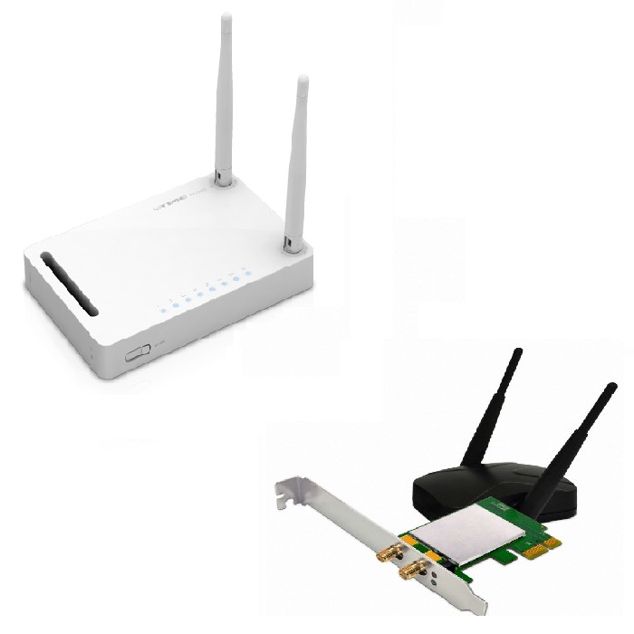 EFM ipTIME N604S 공유기 패키지 (+ N300PX)_이미지