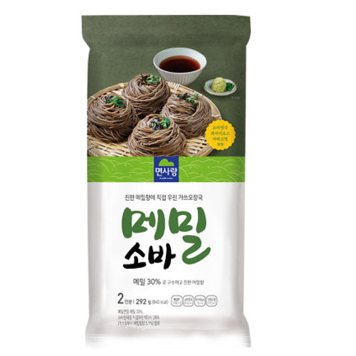 면사랑 메밀소바 292g (1개)