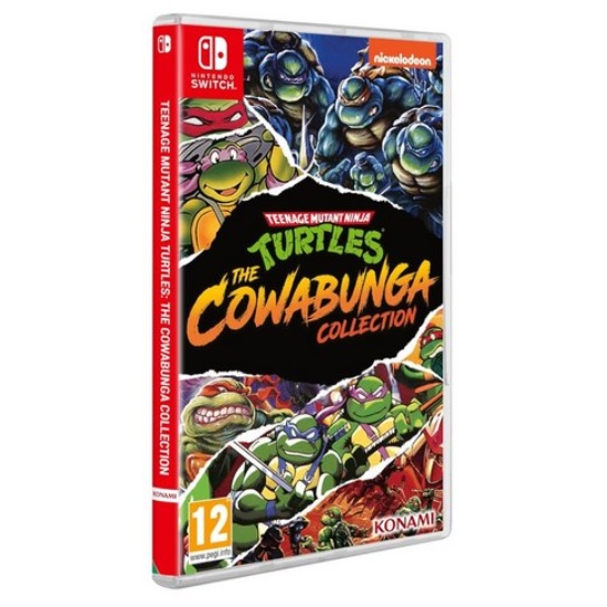 코나미 닌자 거북이: 코와붕가 컬렉션 유럽판 [SWITCH, 패키지칩/해외구매]