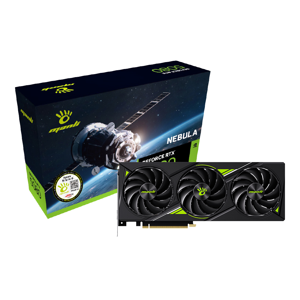 MANLI 지포스 RTX 5080 Nebula D7 16GB 대원씨티에스_이미지