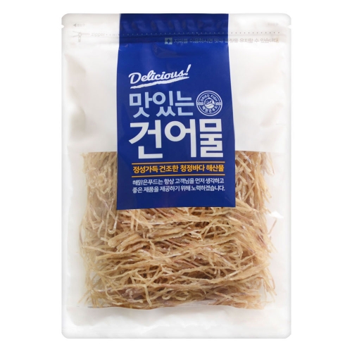 해맑은푸드 얇은쥐포채 400g 1개_이미지