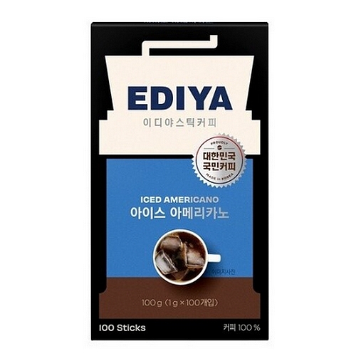 이디야 이디야스틱커피 아이스 아메리카노 100개입 (1개)_이미지