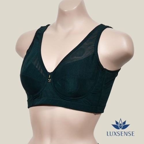 럭센스 브라 와이어 5단 올핀 볼륨 유기농순면 law03079FN 본상품선택 100B-다크그린