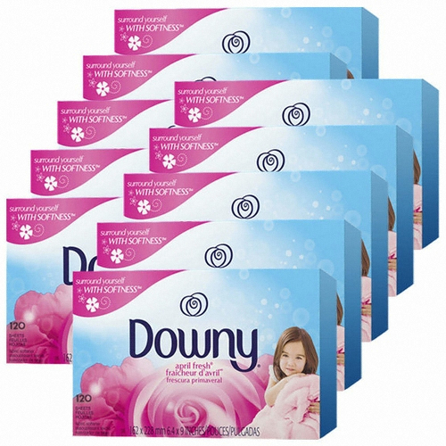 다우니 드라이시트 에이프릴 프레시 120매 (10개)_이미지