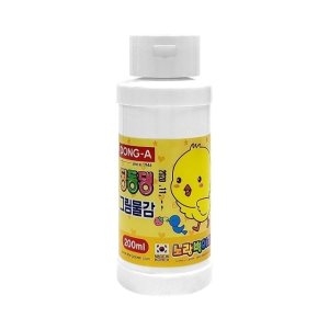 동아 단색물감 딩동댕물감 흰색 200ml 12개입 WFHC7Y9_이미지