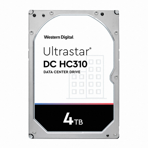 Western Digital Ultrastar DC HC310 7200/256M (4TB, HUS726T4TALA6L4)