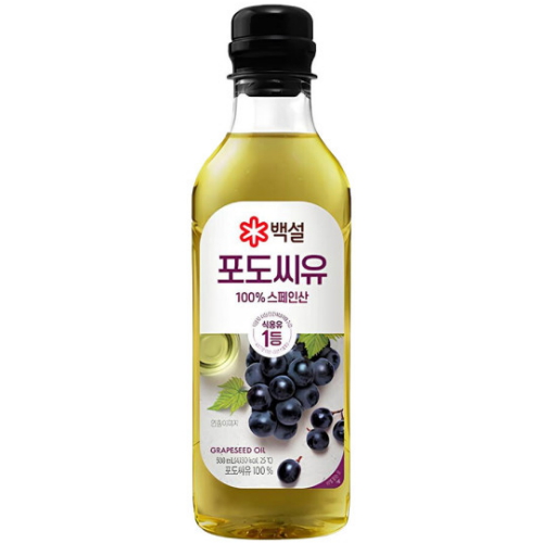 백설 포도씨유 500ml (8개)_이미지