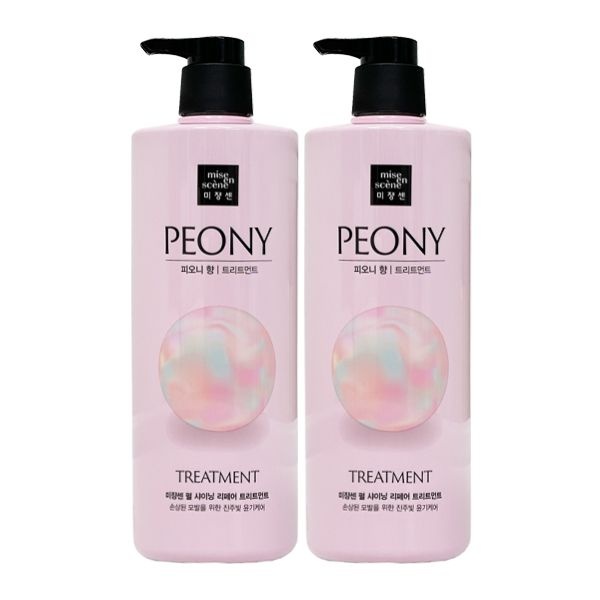 미쟝센 펄 샤이닝 리페어 트리트먼트 피오니향 1000ml (2개)_이미지