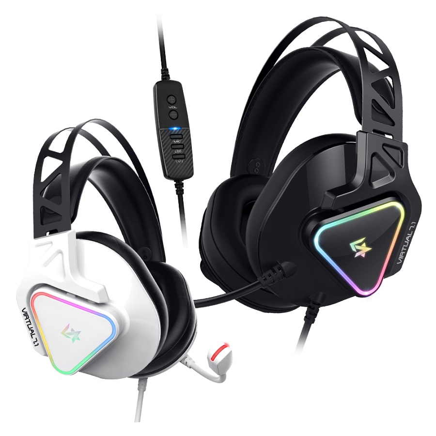 긱스타 GH800 가상 7.1채널 리얼 RGB ENC 진동 게이밍 헤드셋