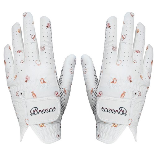 브렌스  보석B 쥬얼리 합피 여성용 골프장갑 양손 (3개)