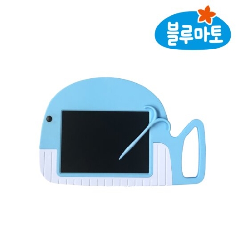 블루마토 블루마토 블루마토 LCD 컬러 유아 패드 전자노트-고래 LPN002