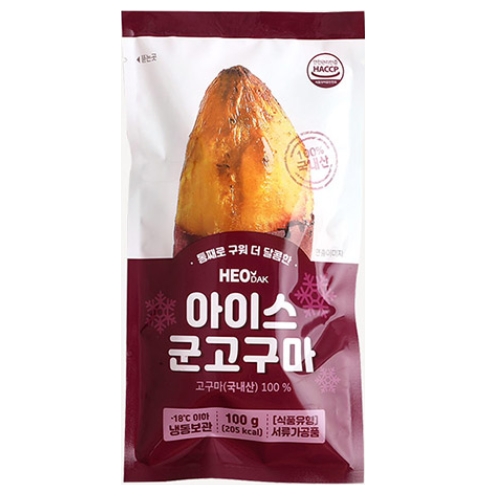 허닭 아이스 군고구마 100g