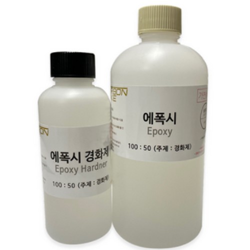 카본메이크 에폭시 수지 주제 400g + 경화제 200g