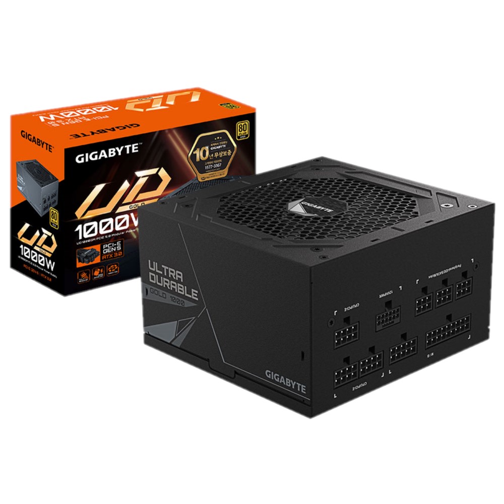 GIGABYTE UD1000GM PG5 80PLUS골드 풀모듈러 ATX3.0 제이씨현_이미지