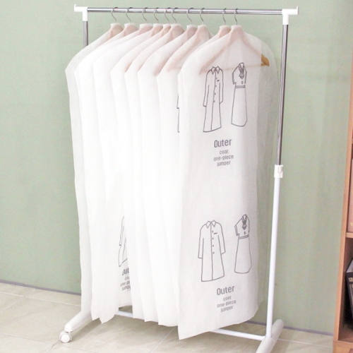 가쯔 화이트베이직옷커버코트20장