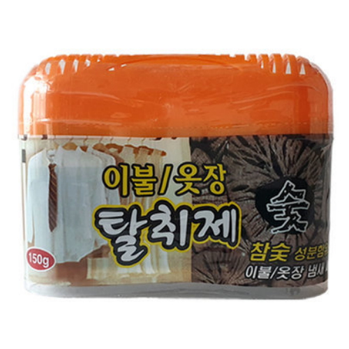 해피룸코리아 이불 옷장 탈취제 숯 150g (1개)_이미지