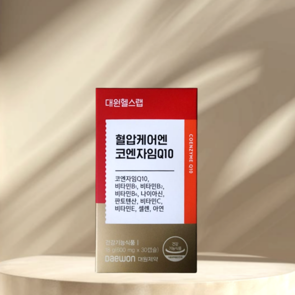 대원헬스케어 혈압케어엔 코엔자임Q10 30정