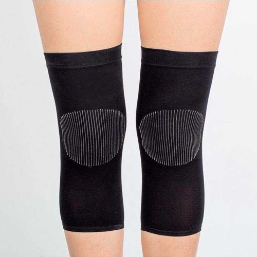  운동 무릎 보호대 슬리브 슬림 남자 여자 아대 블랙