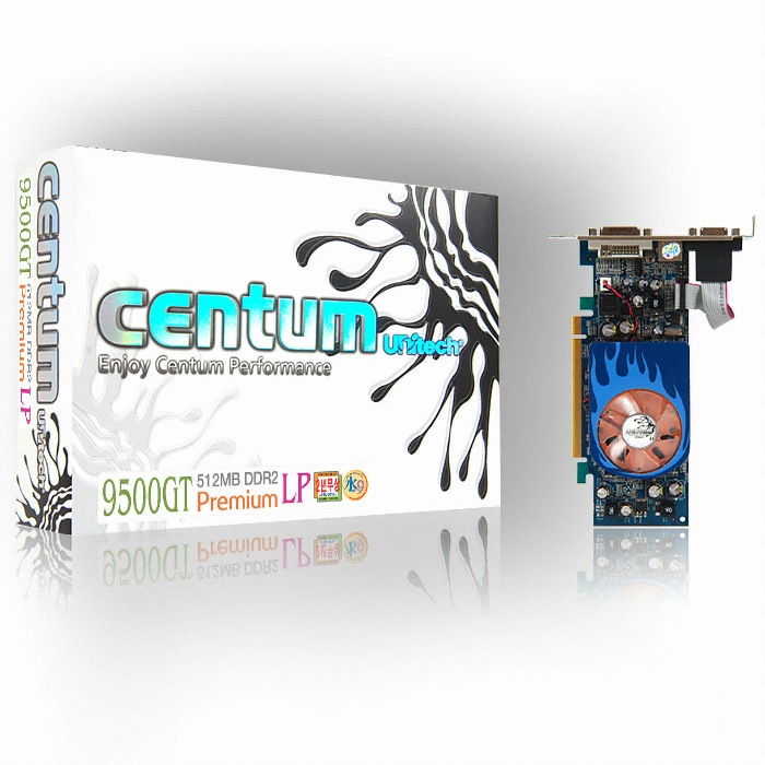���������� ������ 9500GT CENTUM Premium DDR2 512MB LP