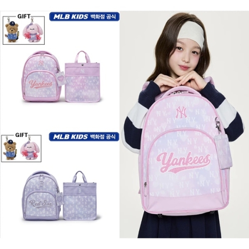 MLB키즈 오로라 신학기 책가방세트 7FBKM026NSET2_이미지