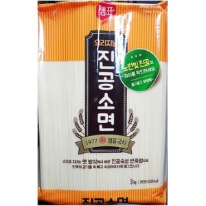 대한제분 소면국수 샘표 3K X4 국수 소면 소면국수 국수소면 잔치국수 물국수 비빔국수 골뱅이무침소면 면사리 사리_이미지